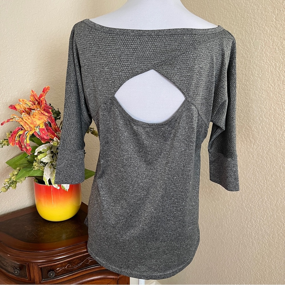 Champion HiLo Cutout Back Performance Top